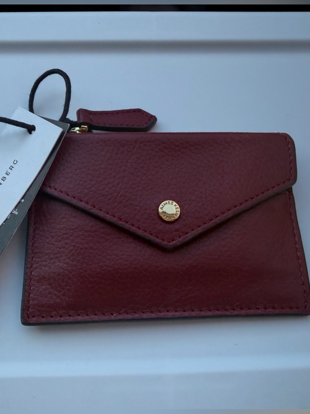Aimee Kestenberg Calgary Wallet in Raspberry NWT